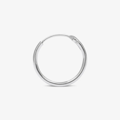 Set of 2 Silver Butterfly & Tortoise Hoop Earrings for Kids