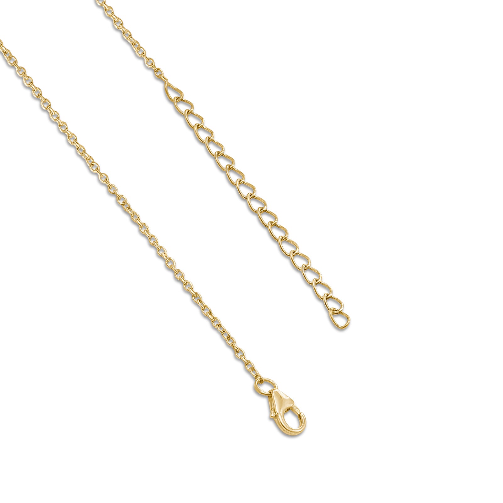Pure Silver Necklace - Leafy Gold-Plated Amethyst Pendant - Tweov Jewels