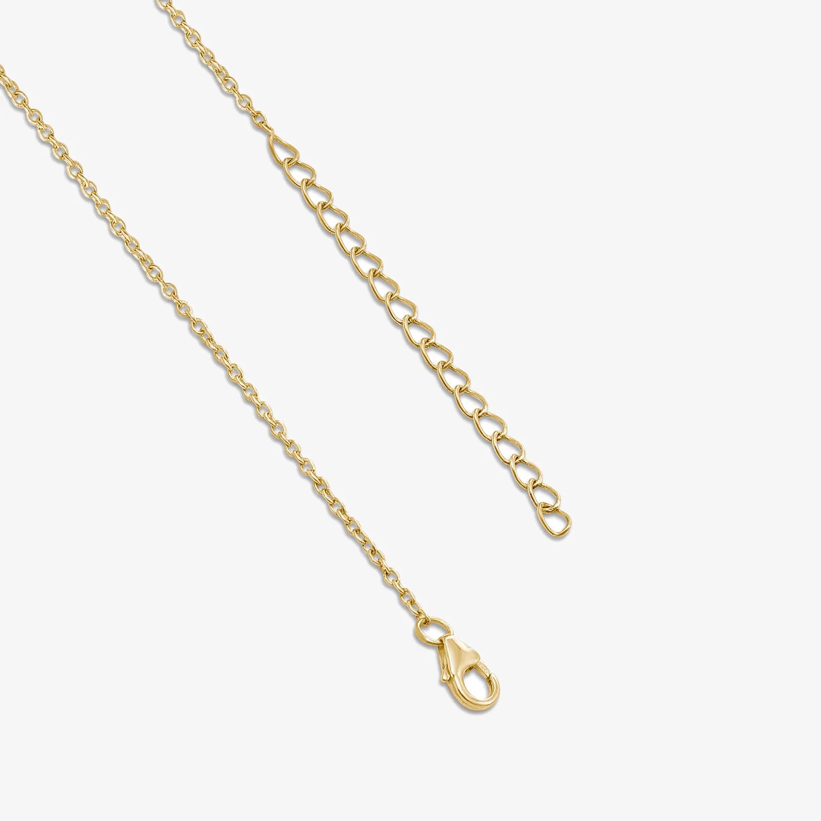 Gold Plated Pink Leaf Silver Necklace
