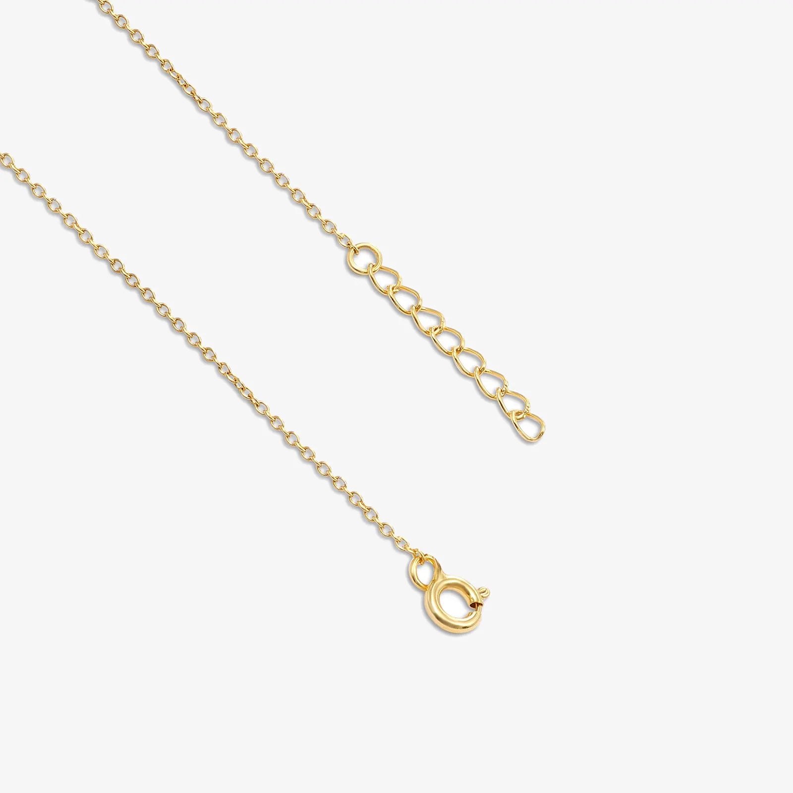 Gold Plated Emerald Leaf Silver Necklace - Tweov Jewels