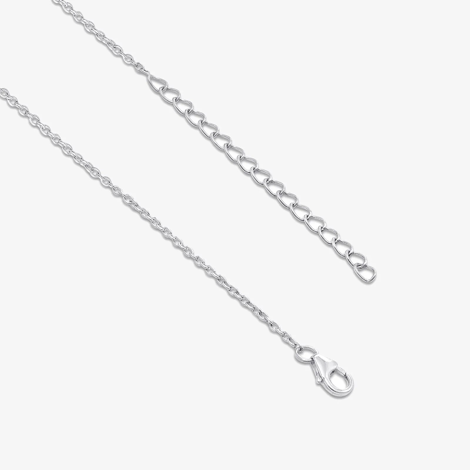 My Heart Silver Necklace