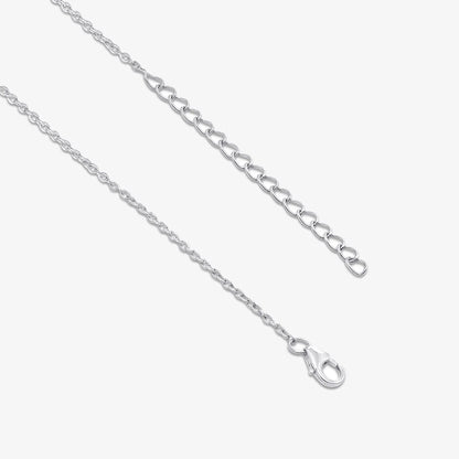 My Heart Silver Necklace