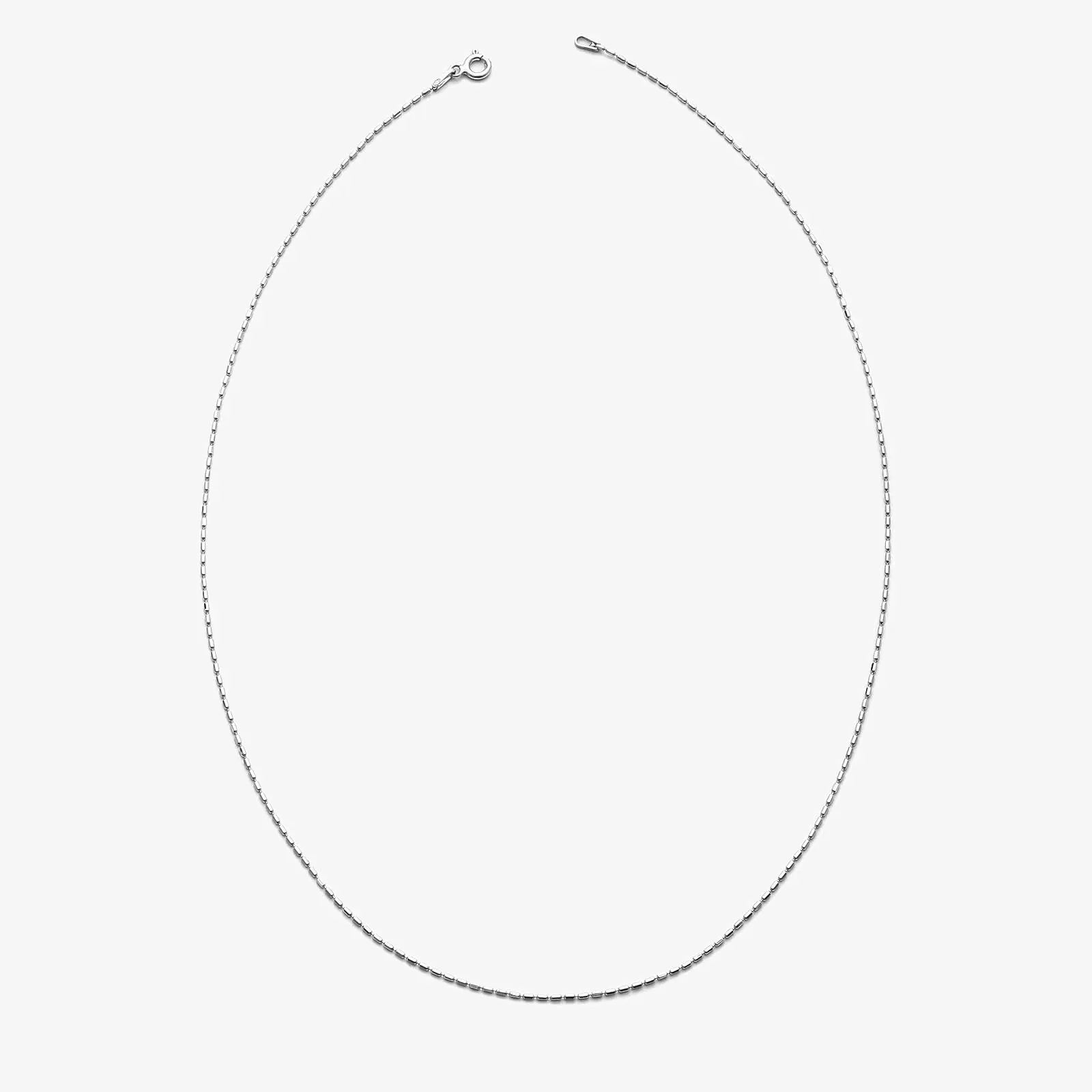 Long Ball Beaded Silver Chain - Tweov Jewels