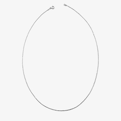 Long Ball Beaded Silver Chain - Tweov Jewels