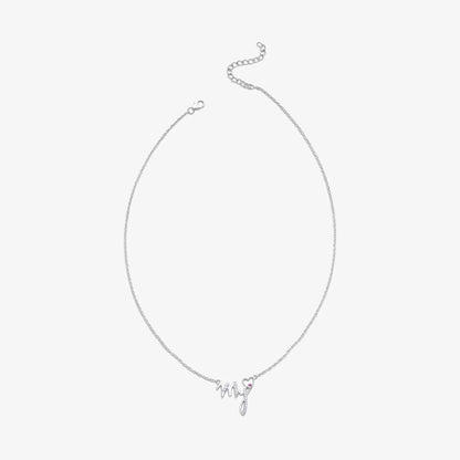 My Heart Silver Necklace