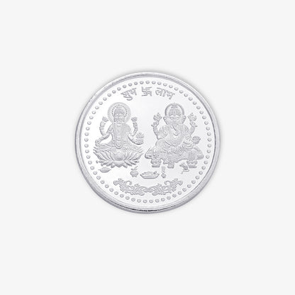 10gm Pure Silver Coin at best price - Divine Swastik Design - Tweov Jewels