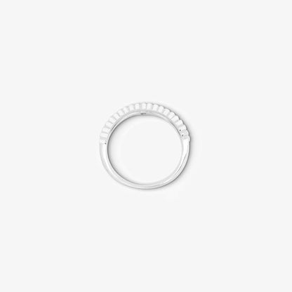 CZ Silver Ball Ring for Women - Tweov Jewels