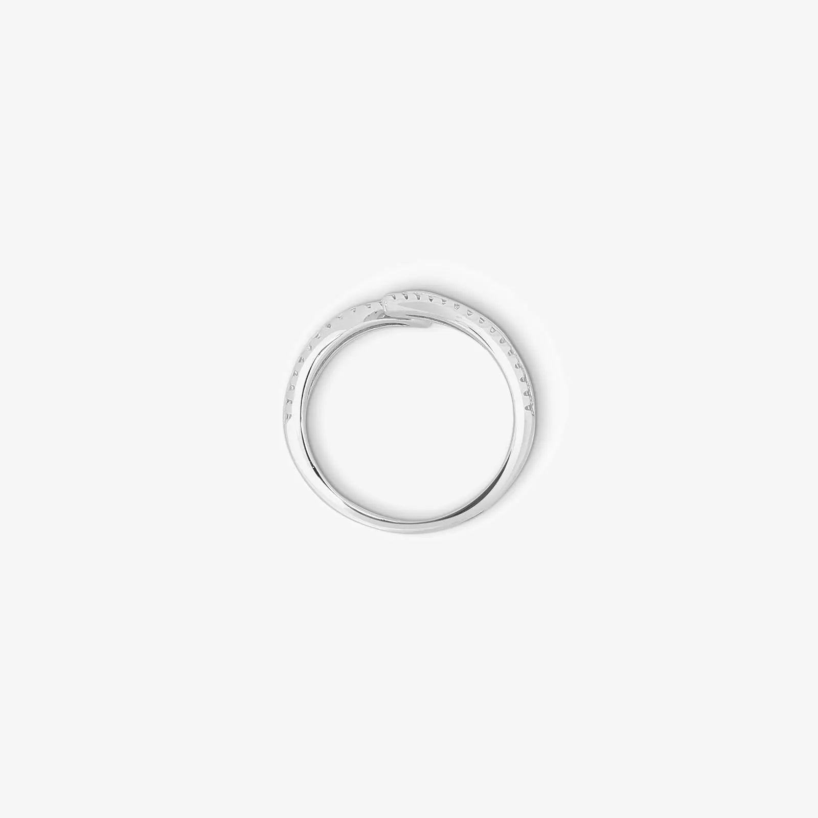 Trendy Open Leaf Silver Ring for Women - Tweov Jewels