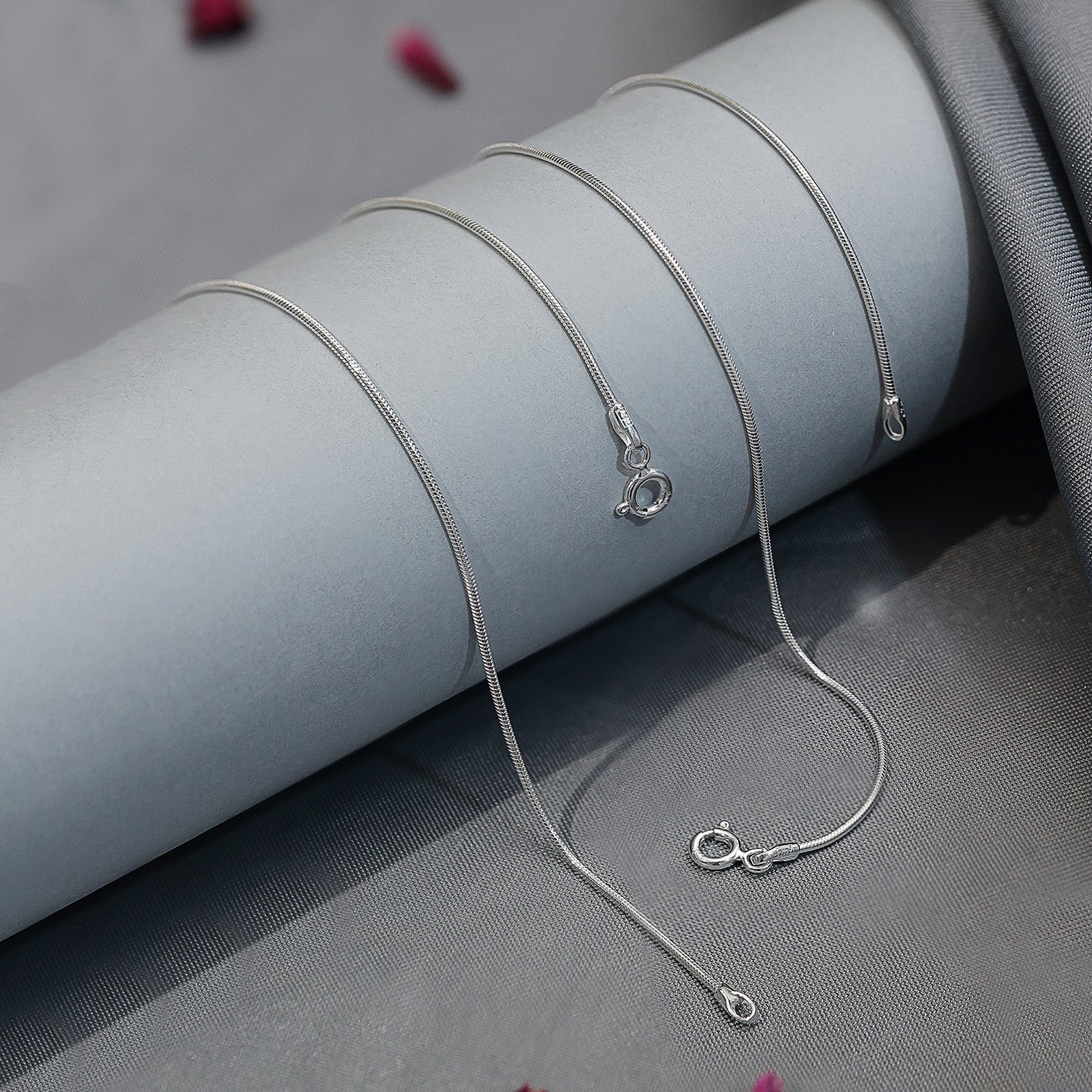 Thin Classic Silver Chain Anklet - Tweov Jewels