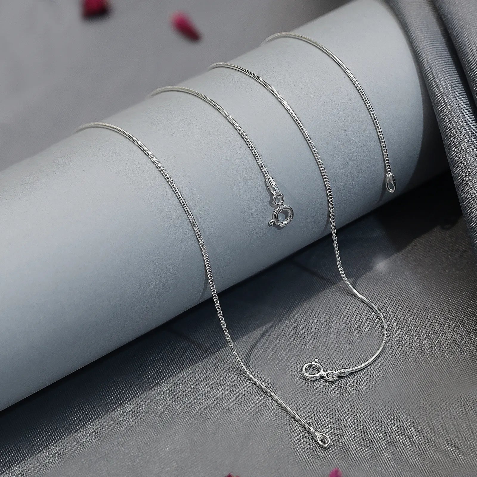 Thin Classic Silver Chain Anklet - Tweov Jewels