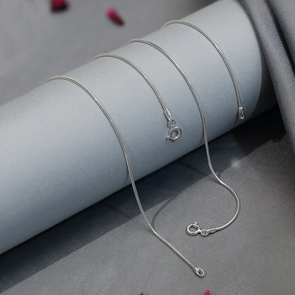 Thin Classic Silver Chain Anklet - Tweov Jewels