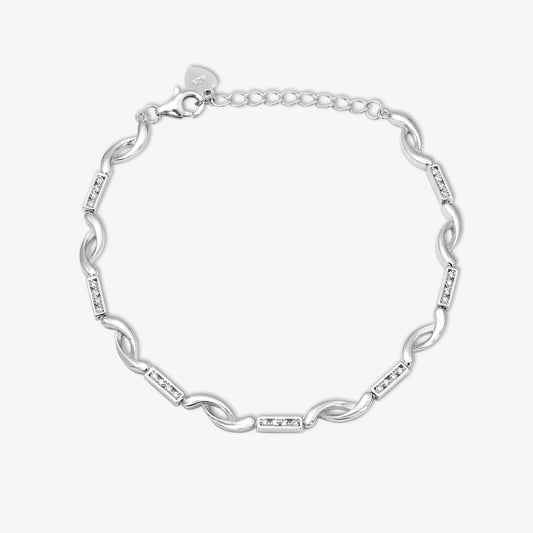 Handcrafted Crescent 925 Sterling Silver Moon Bracelet