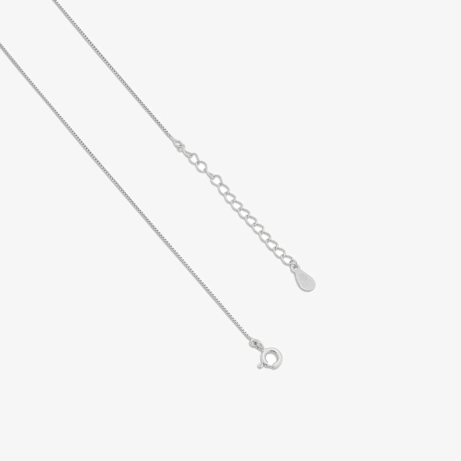 Queen Heart Silver Necklace for Women