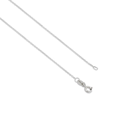 AD Studded Heart Chain Pendant for Women
