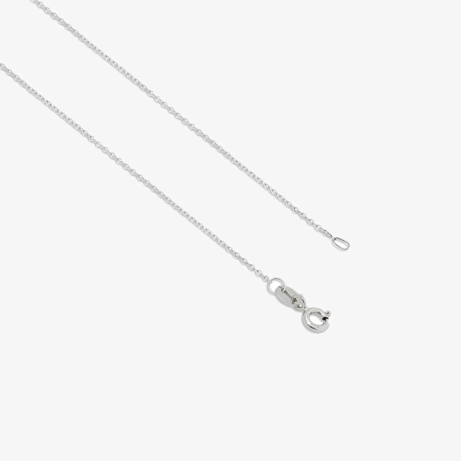 AD Studded Heart Chain Pendant for Women
