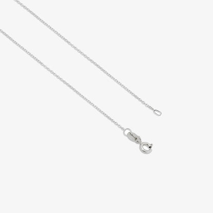 AD Studded Heart Chain Pendant for Women