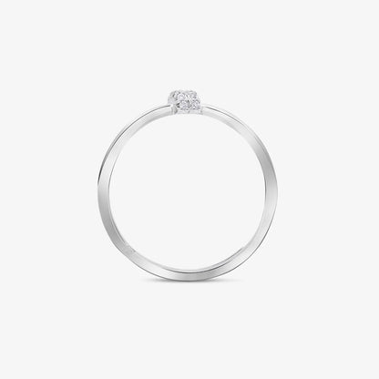 CZ Infinity Love Silver Ring