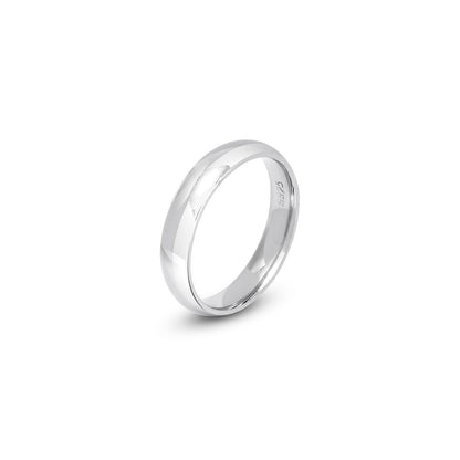 925 sterling silver plain classic ring for men - Tweov Jewels