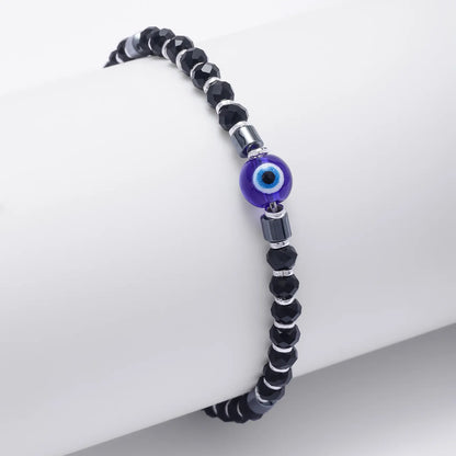 Evil Eye Silver Bracelet for Kids