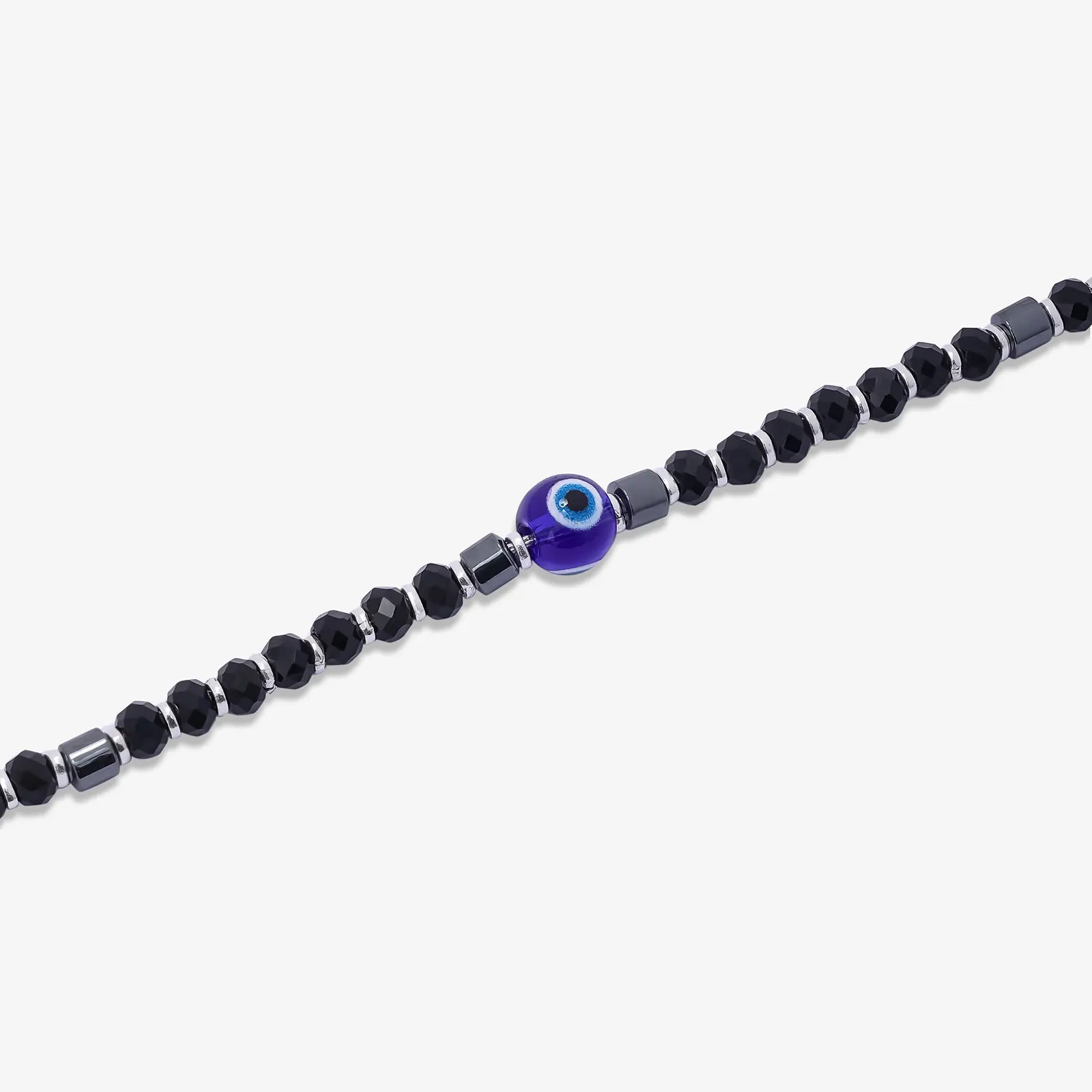 Evil Eye Silver Bracelet for Kids