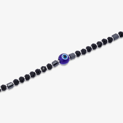 Evil Eye Silver Bracelet for Kids