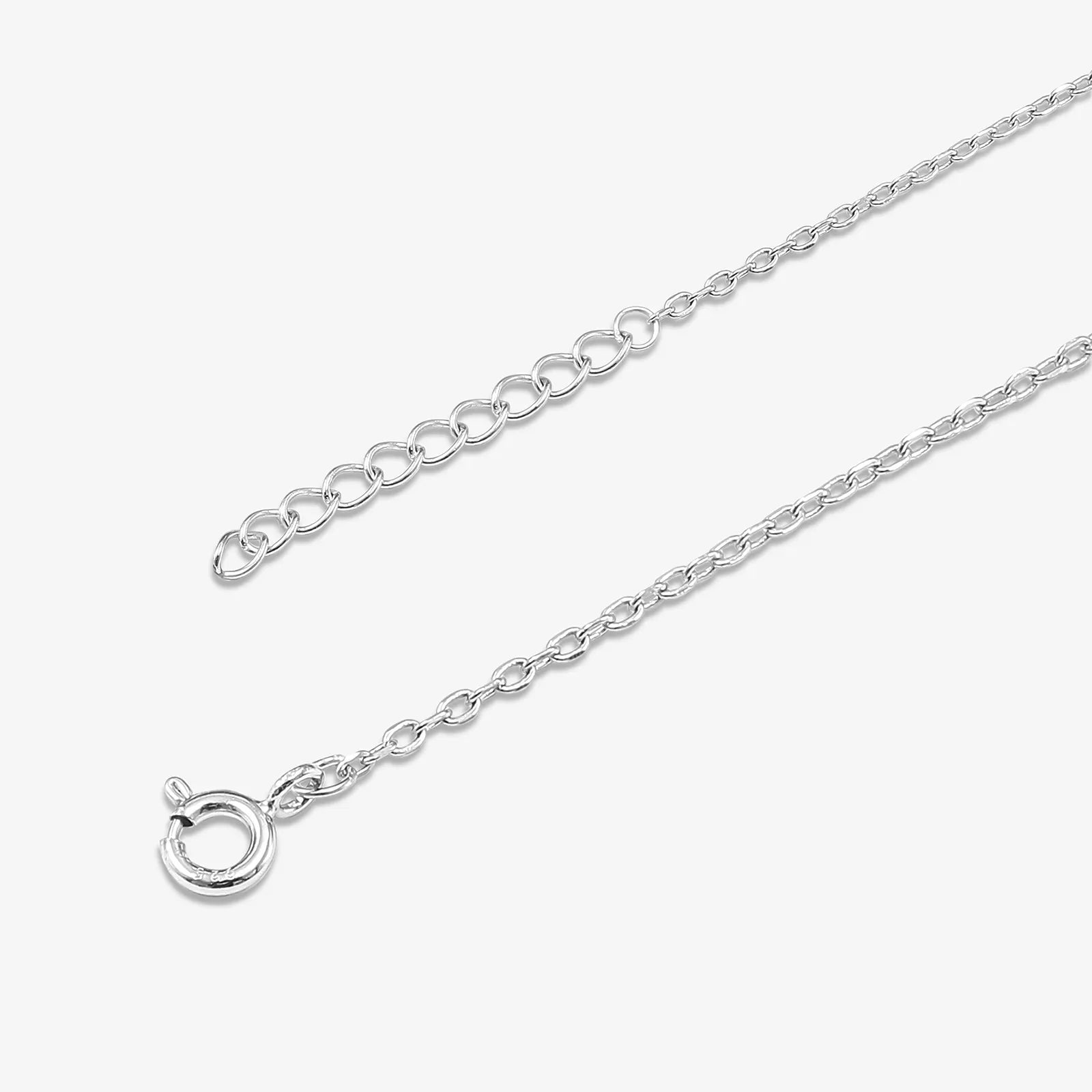 Pure 925 Sterling Silver Leaf Design Chain Bracelet
