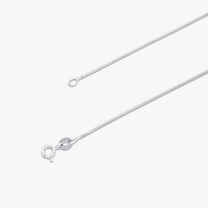 White Drop Leaf Silver Pendant & Earring Set