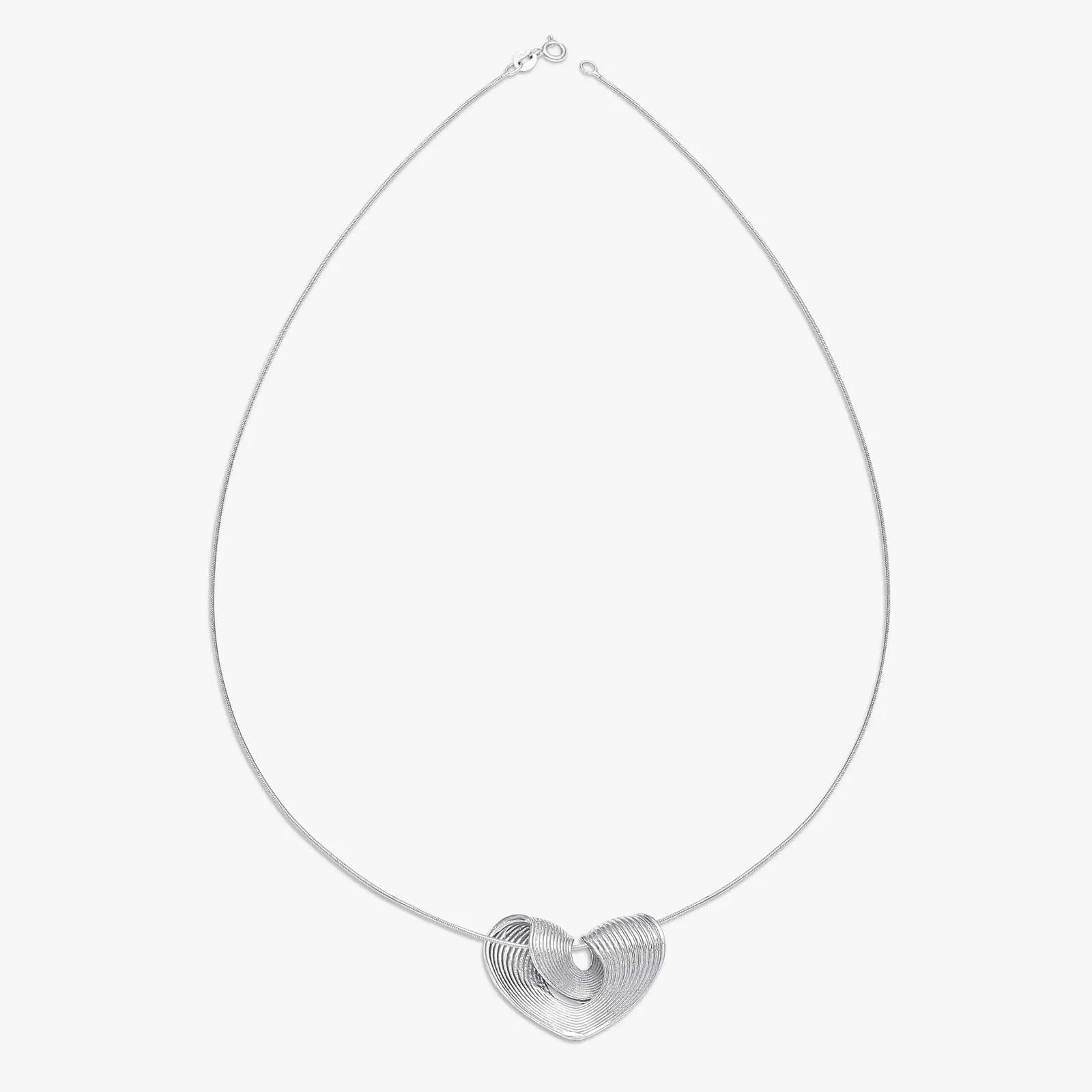 925 Sterling Silver Heart Pendant
