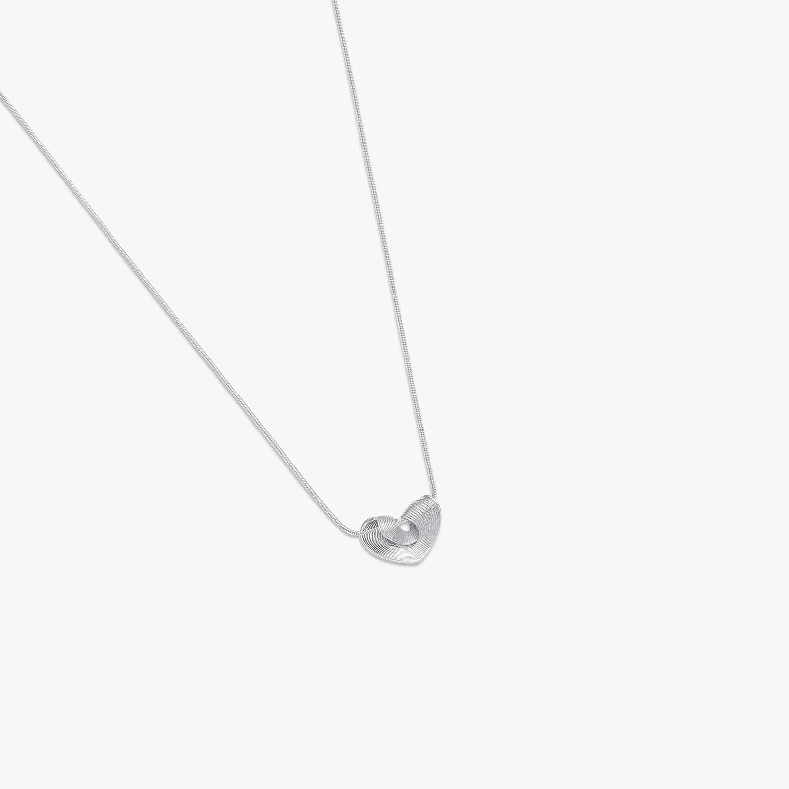 925 Sterling Silver Heart Pendant