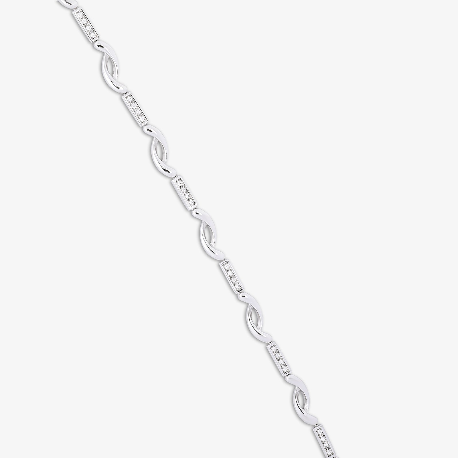 Handcrafted Crescent 925 Sterling Silver Moon Bracelet