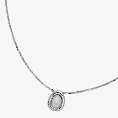 Neck Chain For Women With White Opal