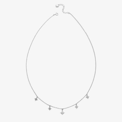 Starlight Necklace for Women – 925 Sterling Silver Rhodium Plated