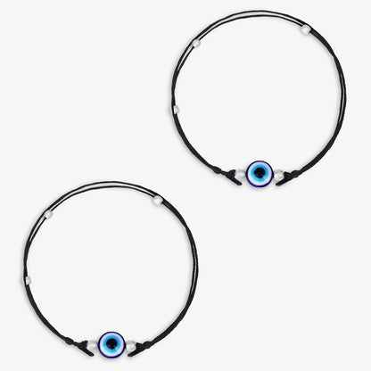 Evil Eye Black Thread Anklet