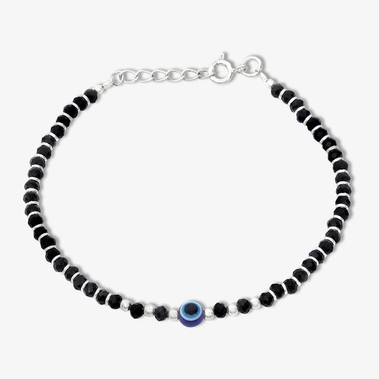 Evil Eye Crystal Bracelet for Women – 925 Sterling Silver