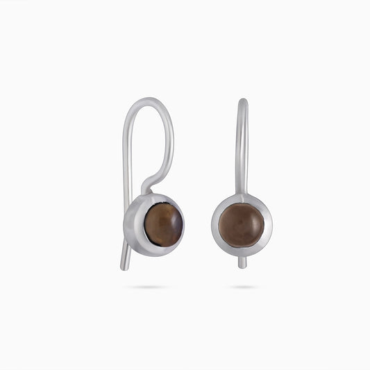 Drop Earrings - Pure Silver Earrings &#8211; Dye-Cast Drop Hook Design
