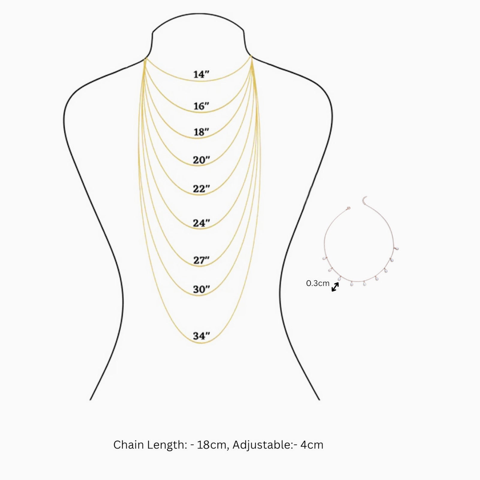 Pure Silver Necklace - Made With Majestic Gold Pearls