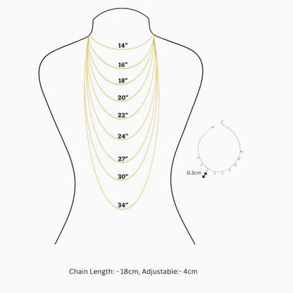 Pure Silver Necklace - Made With Majestic Gold Pearls