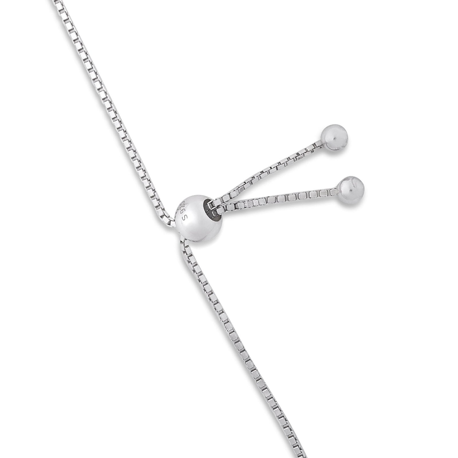 925 Sterling Silver Cz Star Design Bracelet - Tweov Jewels