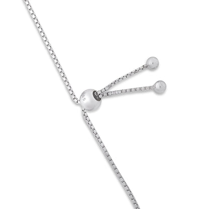 925 Sterling Silver Cz Star Design Bracelet - Tweov Jewels