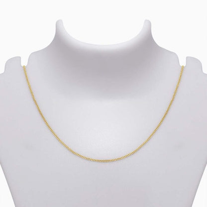 Silver Chains - Pure 925 Silver Chain &#8211; Sun-kissed Cuban Link Chain