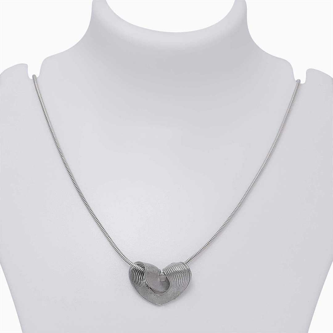 925 Sterling Silver Heart Pendant - Tweov Jewels