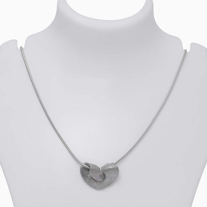 925 Sterling Silver Heart Pendant - Tweov Jewels