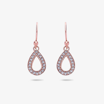 Pure Silver Earrings - Enriched With CZ Stones