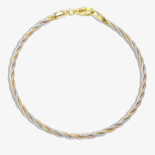 925 Sterling Silver Rope Chain Bracelet