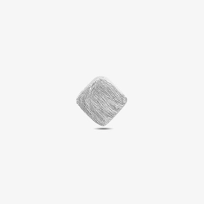 Square Shaped Silver Stud Earrings - Tweov Jewels