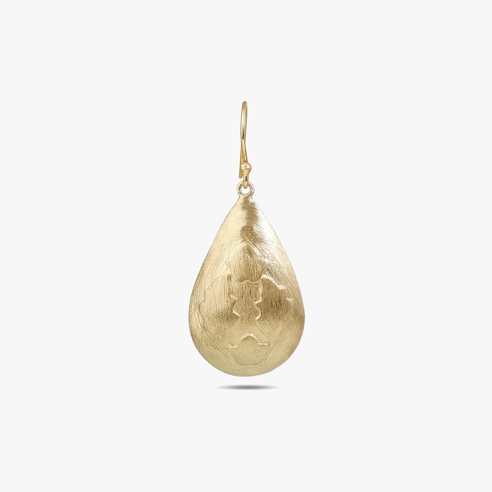 Pure Silver Earrings - Made With Golden Sunrays - Tweov Jewels