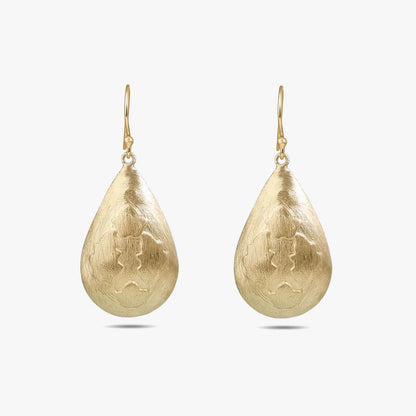 Pure Silver Earrings - Made With Golden Sunrays - Tweov Jewels