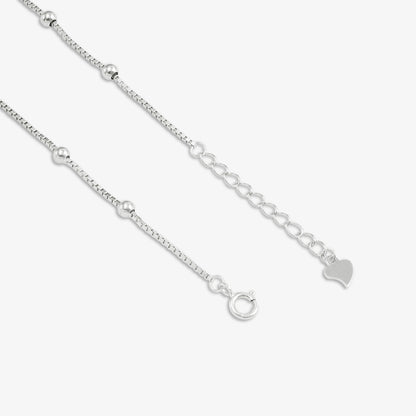 Trendy Evil Eye Silver Anklet for Women - Tweov Jewels