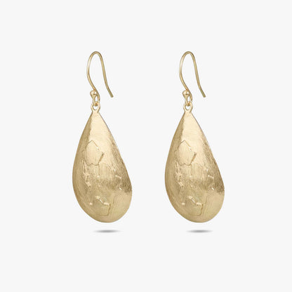 Pure Silver Earrings - Made With Golden Sunrays - Tweov Jewels