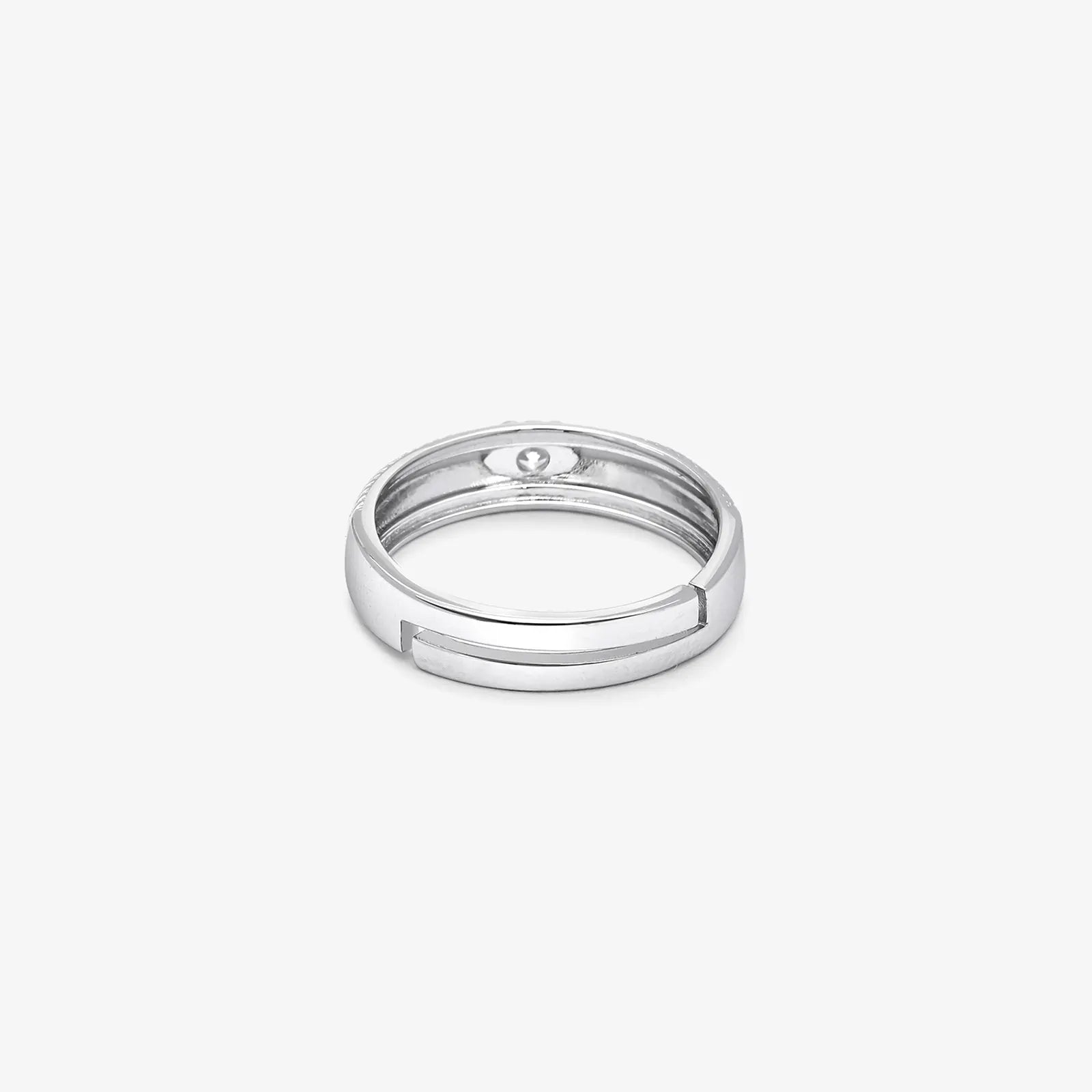 Classic CZ Silver Ring for Women